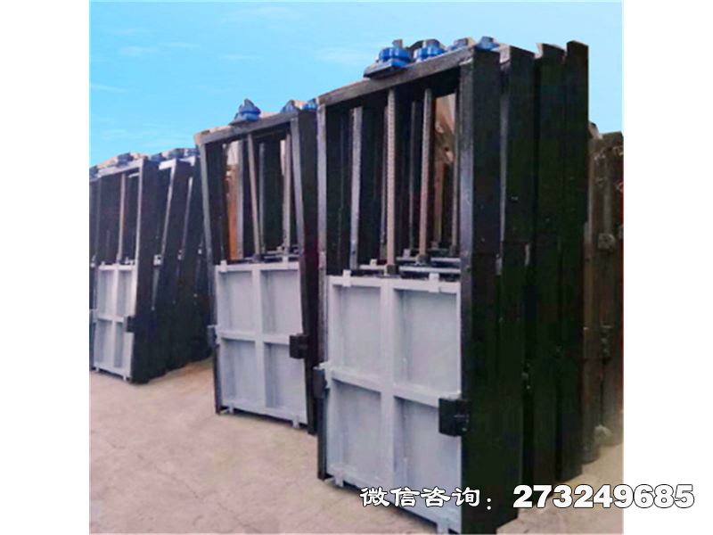 酒泉山洪溝排洪口機(jī)閘一體門(mén)