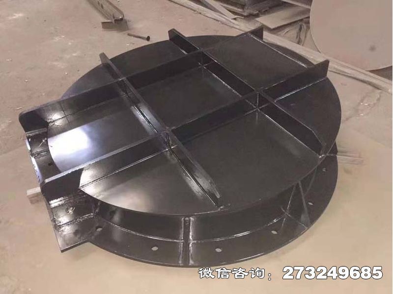 泉州鑄鐵圓形抗震拍門(mén)